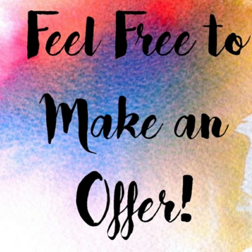 Offers welcome!